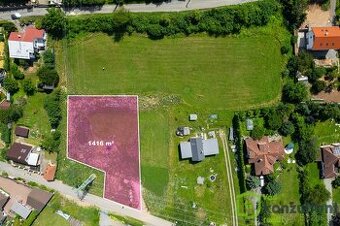 Prodej pozemky pro bydlení, 1 416 m2 - Hradčany, ev.č. 00689