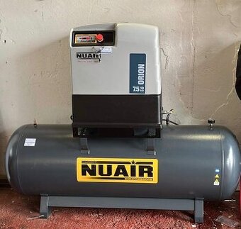 Šroubový kompresor NU-AIR ORION 7,5kw, 500l vzdušník, 75mth