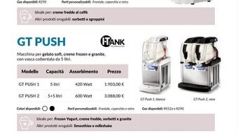 VÝROBNÍK ZMRZLINY TOP PROFI SPM GBG CARPIGIANI ITALY