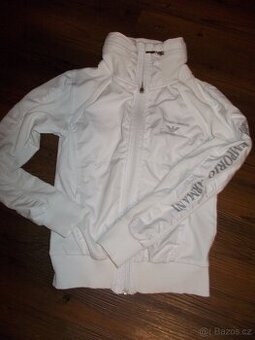KRÁSNÁ BUNDO MIKINA NA ZIP ARMANI V. DĚTSKÁ M /164/XS TOP