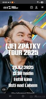 Vstupenky na koncert Marek Ztracený 25.7.2025