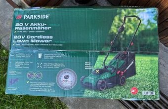 Aku sekačka na trávu Parkside