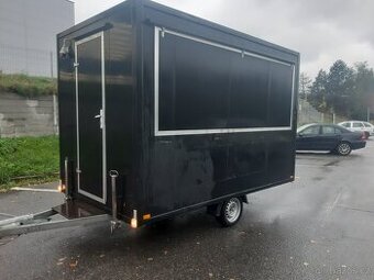 Gastro stánek, Food Truck -Bržděný včetně el rozvodů