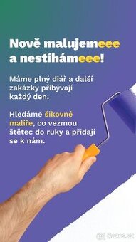 Hledáme malíře - celoroční práce