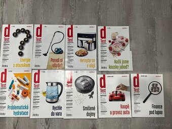Časopisy dTest 1/2025, 4/2025 - 7/2025 + 6-2024-12/2024