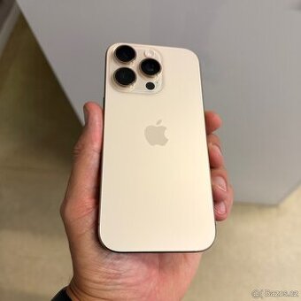 IPhone 16 Pro 128GB Pouštní Titan. v Záruce.Vyměním.