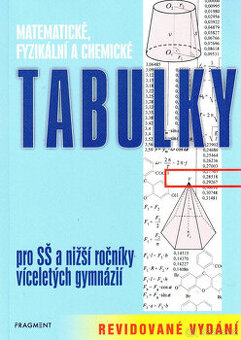 Matematické, fyzikální a chemické tabulky : revidované vyd.