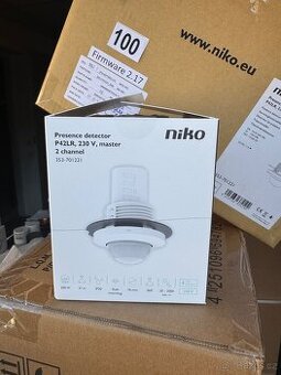 Nové senzory pohybu Niko P42LR, 230V, 360