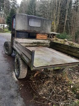 Malotraktor domácí výroby 4x4