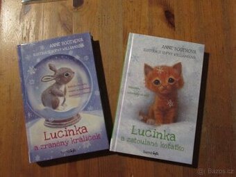 Série Lucinka - zraněný králíček, zatoulané koťátko