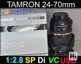 pro Canon - Tamron AF SP 24-70mm f/2,8 Di VC USD