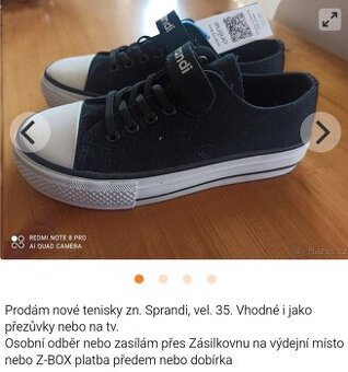 Dívčí tenisky, vel. 35 NOVÉ