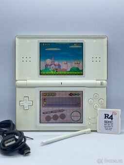 Nintendo DS Lite Bílá barva + hry