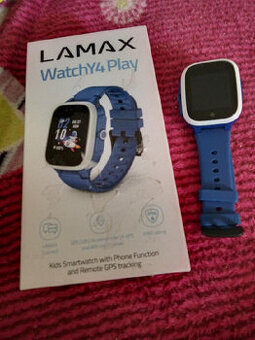 Dětské chytré hodinky Lamax WatchY4 Play Bue