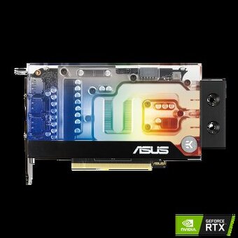 ASUS RTX 3070 s originálním vodním blokem od EKWB