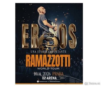Eros Ramazzotti - 122 sektor / 10.4. / 3x lístek
