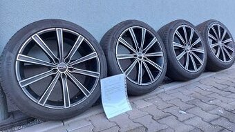 Alu kola 5x112 R19 OZ vw Tiguan Letní pneu