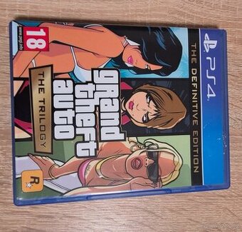 Hra na PS 4 GTA the trilogy
