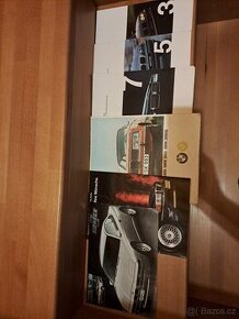 Prodám dobové prospekty BMW