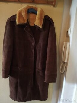 Kožešina - velurový dámský kabát - OP Kara