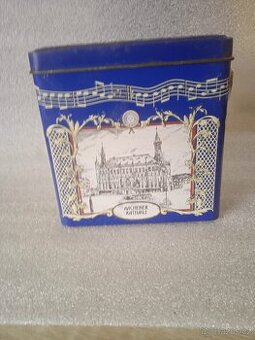 Hrací plechová dóza