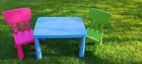 Dětský stůl a židle IKEA
