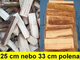 Štípané palivové dřevo pytlované - měkké / tvrdé (25 - 33cm) - 1