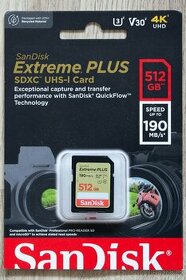 SanDisk SDXC Extreme 512 GB (190 MB/s)
