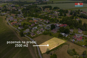 Prodej pozemku k bydlení, 2500 m², Žichlínek