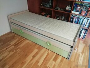 Dětská rozkládací postel s šuplíkem - 1