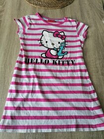 Krásné tričko, noční košile Hello kitty 122 - 128 - 1