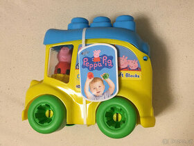 Clemmy baby Peppa Pig školní autobus - 1