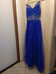 Plesové šaty Modré