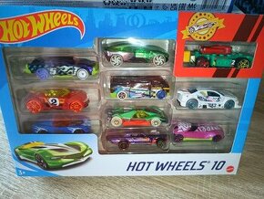 Hot Wheels 10 autíček set