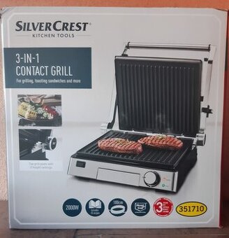 KONTAKTNÍ GRIL 3v1 SILVERCREST® 

