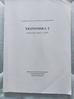 Ekonomika 2 pro SŠ ekonomické/Novotný - 1