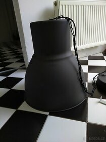 Lampa kovová industriální - 1