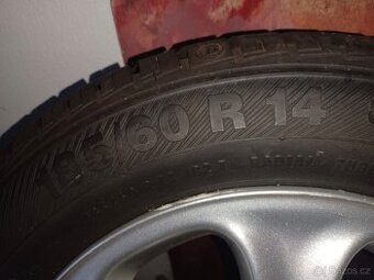 Prodám alu kola na Peugeot 4 x 108