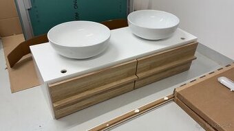 Umyvadlo 120cm závěsné - 1
