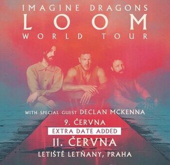 Imagine Dragons Praha - Letňany 11.6