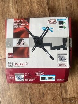Držák TV Barkan 3420, 3420B - 4 pohybový do 400x400mm, 25kg, - 1