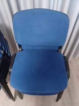 Židle modré