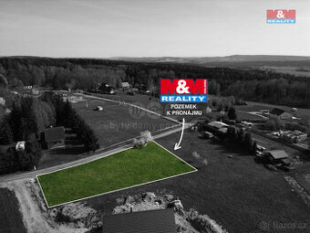Pronájem zahrady, 1043 m², Liberk
