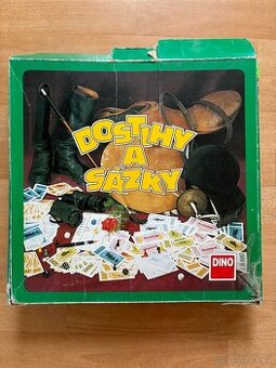 Retro desková hra Sázky a dostihy