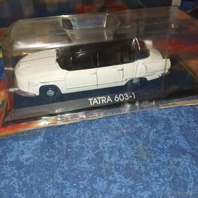 Raritní zvlášní chopper harley a DeAgostini - Tatra 603-1