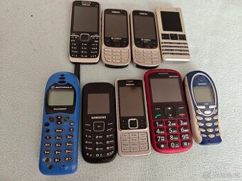 Mobilní telefony mix značek - na opravu nebo ND