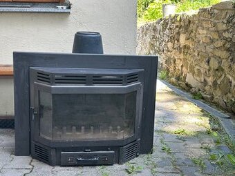Krbová vložka s výměníkem, výkon 10kW