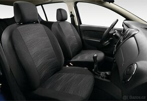 Potahy sedadel Dacia Sandero přední a zadní