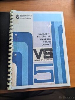 Návod k montáži a obsluze výtah VS 5
