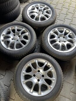 Zimní pneu 215/55/16 a alu kola 4x108